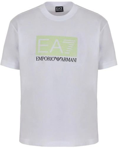 EA7 Tops > t-shirts - Gris