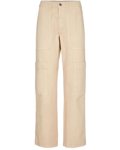 co'couture Wide Trousers - Natural