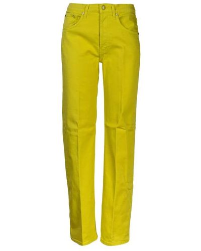 Dondup Straight Jeans - Yellow