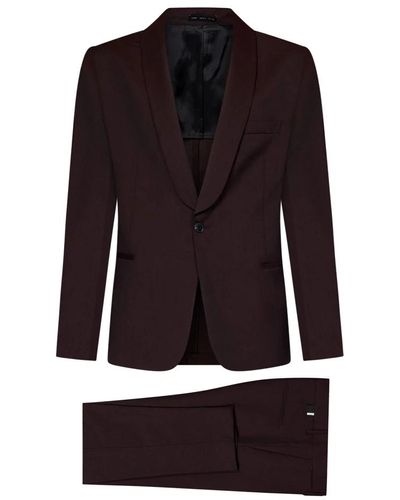 Low Brand Suits > suit sets > single breasted suits - Noir