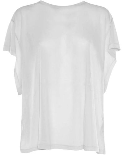Dondup Camiseta casual de algodón - Blanco