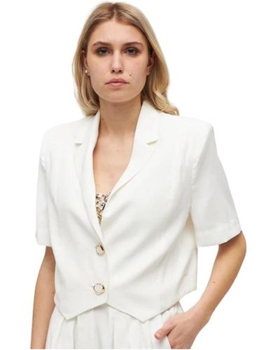 Sabina Musayev Jackets > blazers - Blanc