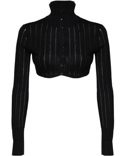 Alaïa Knitwear > cardigans - Noir