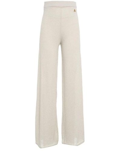 Akep Trousers > wide trousers - Blanc