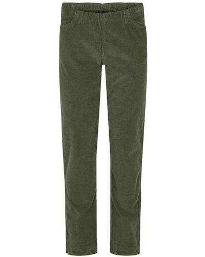 LauRie Trousers > slim-fit trousers - Vert