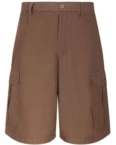 Emporio Armani Stylische shorts für männer - Braun