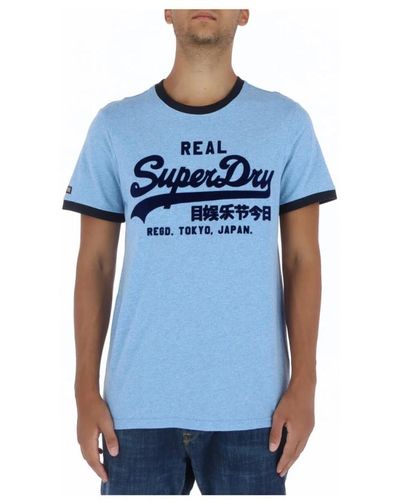 Superdry T-shirts - Blu