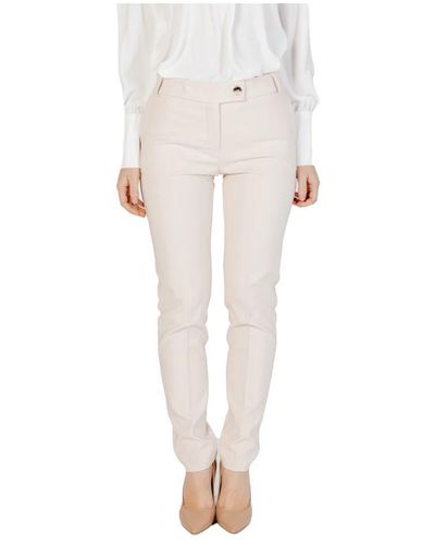 Rinascimento Slim-Fit Trousers - White