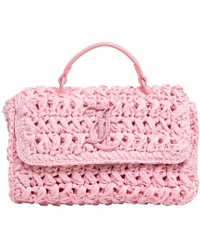 Juicy Couture Jodie handtasche mit verstellbarem riemen - Pink