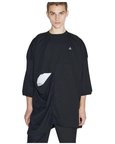 Vivienne Westwood Oversized cut-out t-shirt - Schwarz
