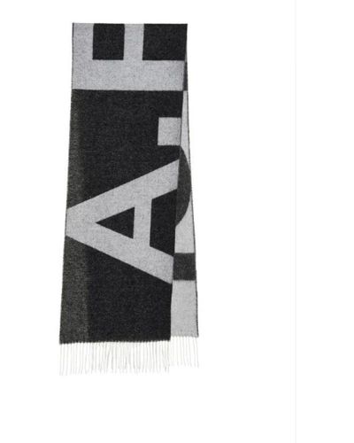 A.P.C. Accessories > scarves > winter scarves - Noir
