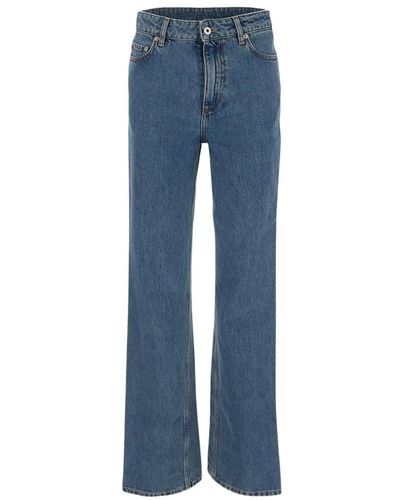 Burberry Jeans > boot-cut jeans - Bleu