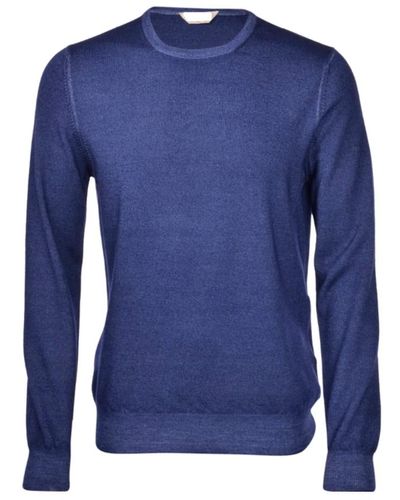Paolo Fiorillo Knitwear > round-neck knitwear - Bleu