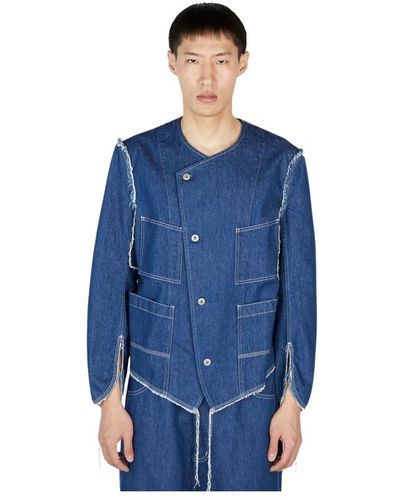 Sulvam Jackets > denim jackets - Bleu