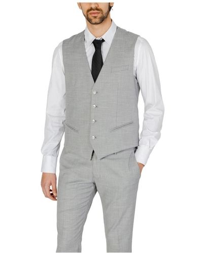 Antony Morato Suits > suit vests - Gris