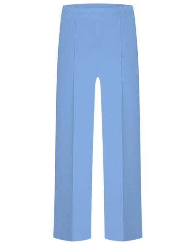 Cambio Straight Trousers - Blue