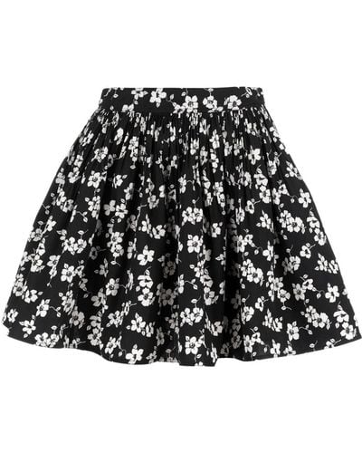 Ralph Lauren Mini full skirt - Nero
