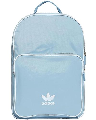 adidas Klar blau/weiß streetwear rucksack