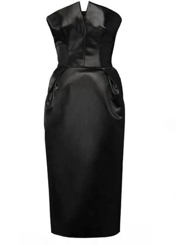 Maison Margiela Midi Dresses - Black