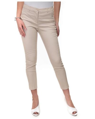 Seventy Slim-Fit Trousers - Natural