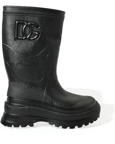 Dolce & Gabbana Shoes > boots > rain boots - Noir