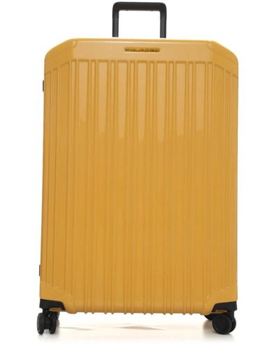 Piquadro Large Suitcases - Yellow