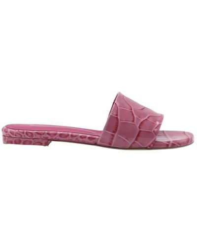 Giuliano Galiano Shoes > flip flops & sliders > sliders - Violet