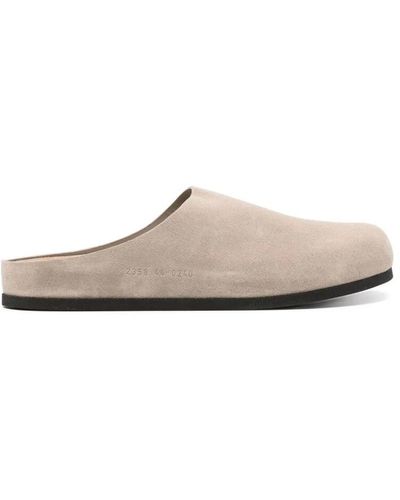 Common Projects Taupe wildleder slip-on sneaker - Natur
