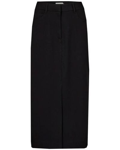 Copenhagen Muse Elegante falda negra tailor - Negro