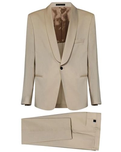 Low Brand Suits > suit sets > single breasted suits - Neutre
