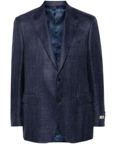 Canali Jackets > blazers - Bleu