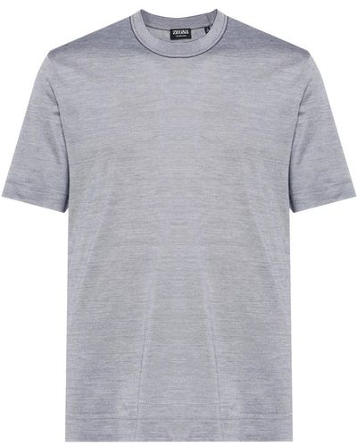 Zegna T-Shirts - Grey