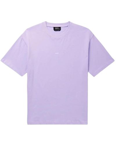 A.P.C. Lavendel kyle t-shirt - Lila