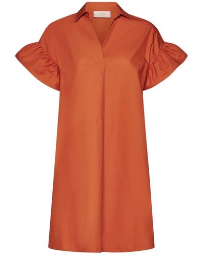 Kaos Stilvolle kleider für frauen - Orange
