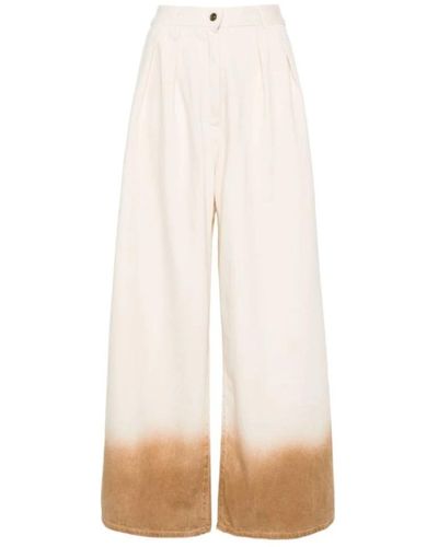 Alanui Trousers > wide trousers - Neutre