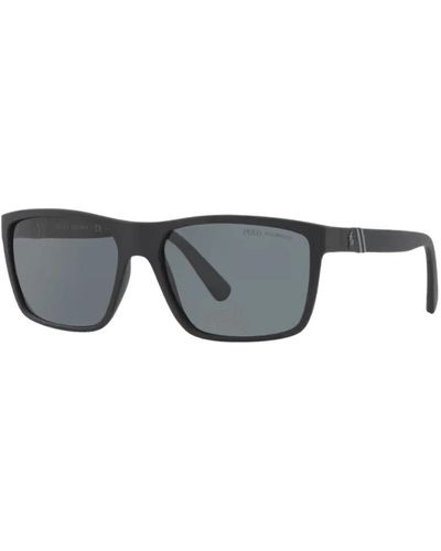 Ralph Lauren Rechteckige sonnenbrille - Grau