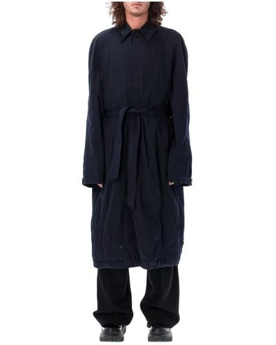 Balenciaga Deconstructed carcoat in ink navy - Blau