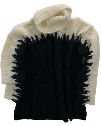 Thom Krom Knitwear > turtlenecks - Noir