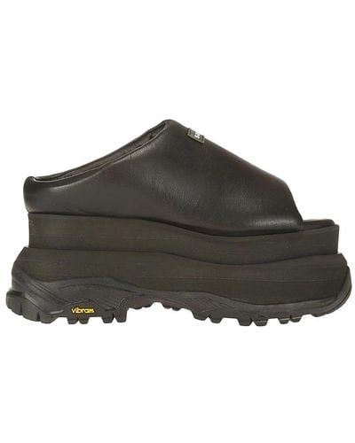 Sacai Shoes > flip flops & sliders > sliders - Vert