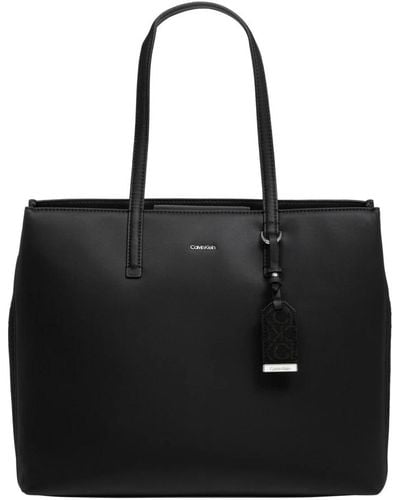 Calvin Klein Tote Bags - Black