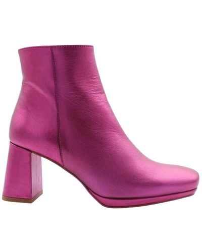 CTWLK Heeled Boots - Purple