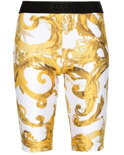 Versace Jeans Couture Aquarell barock shorts - Mettallic