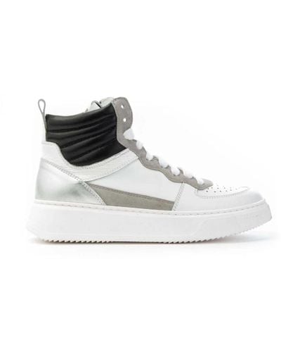 GIO+ Sneakers basket alta - Bianco