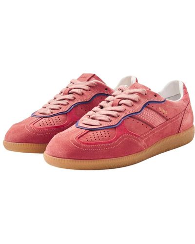 Alohas Tb.490 rife rosa sneakers in pelle - Rosso