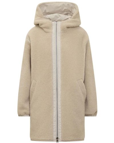 Woolrich Jackets > faux fur & shearling jackets - Neutre