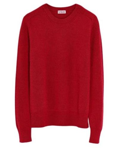Tricot Pulls - Rouge