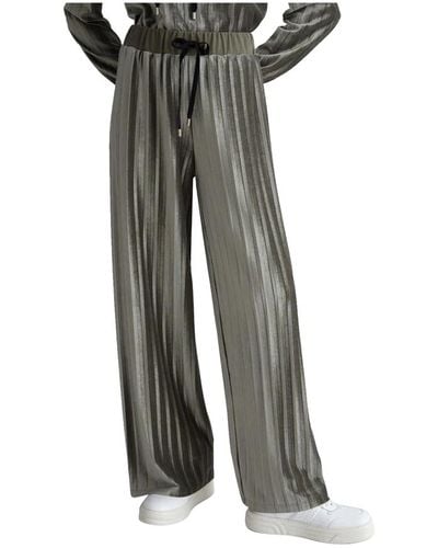 Liu Jo Trousers > wide trousers - Gris