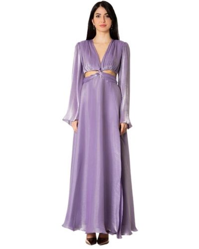 ACTUALEE Maxi Dresses - Purple