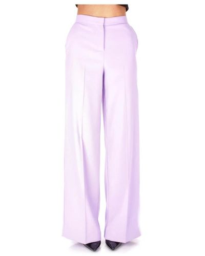 Pinko Wide Pants - Purple