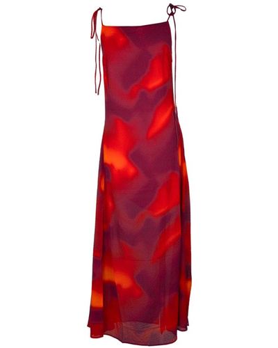 Gestuz Midi Dresses - Red